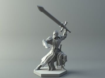 Warrior - D&D miniature