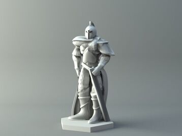 Human warrior 2 - D&D miniature